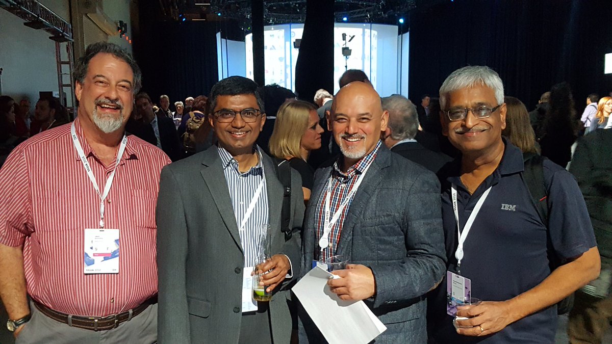 seemohan's tweet photo. #THINK2018 #IBMExecs Debating #cryptocurrencies #OpenBlockchains #PermissionedBlockchains #BlockchainApplications #FinancialInstitutions with @TheEbizWizard @CharlesAraujo @rameshg @IBMBlockchain @ibmlive #LasVegas Check out my videos https://t.co/9neXN0nfzU @Hyperledger #Fabric https://t.co/OagWiDCnEb
