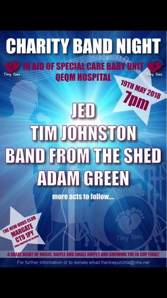 darren_8's tweet image. My better half if putting together a charity night....... so Please Come down and show your support, for what’s going to be a wicked day/night, any donation raffle prizes welcome!!

Please get involved and share.....  #scbu #tinytoes #qeqm #charitybandnight