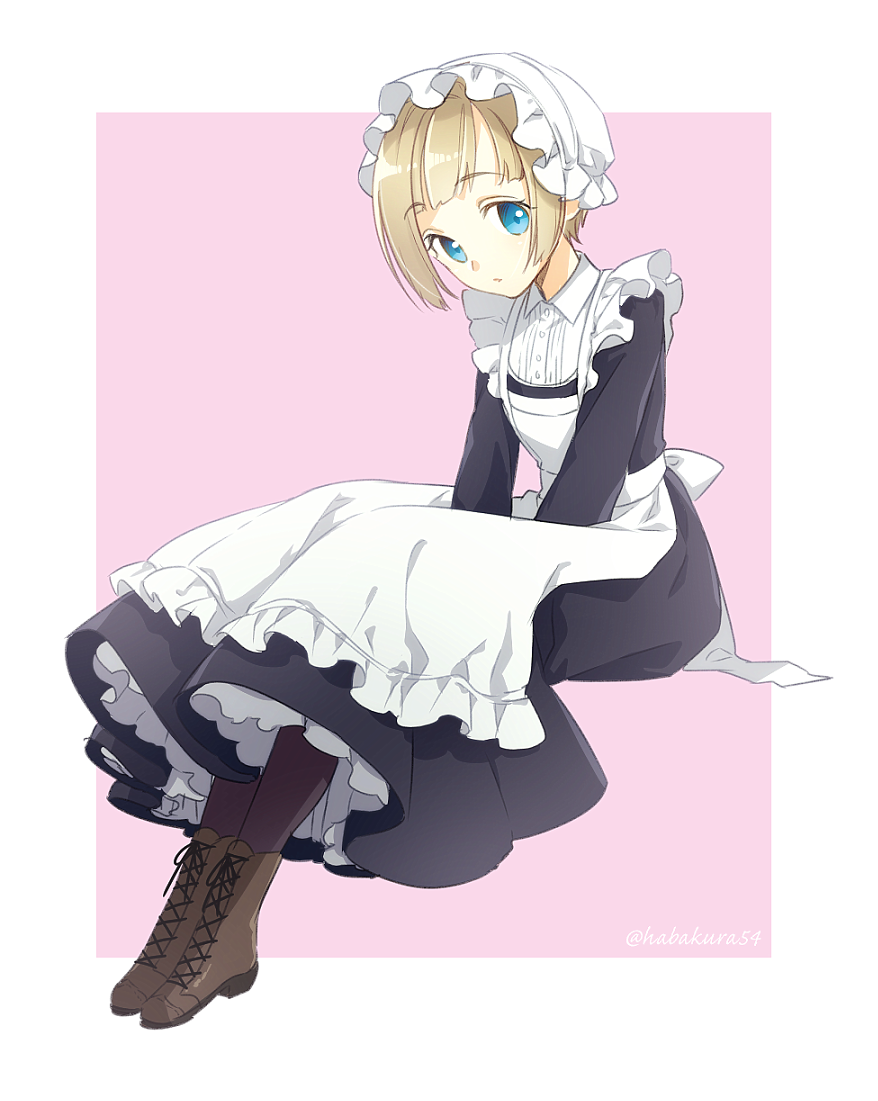 ごし カッとなったのでメイドさんでワンドロしてました 今回のテーマはモブキャップです これ定期的にやりたい