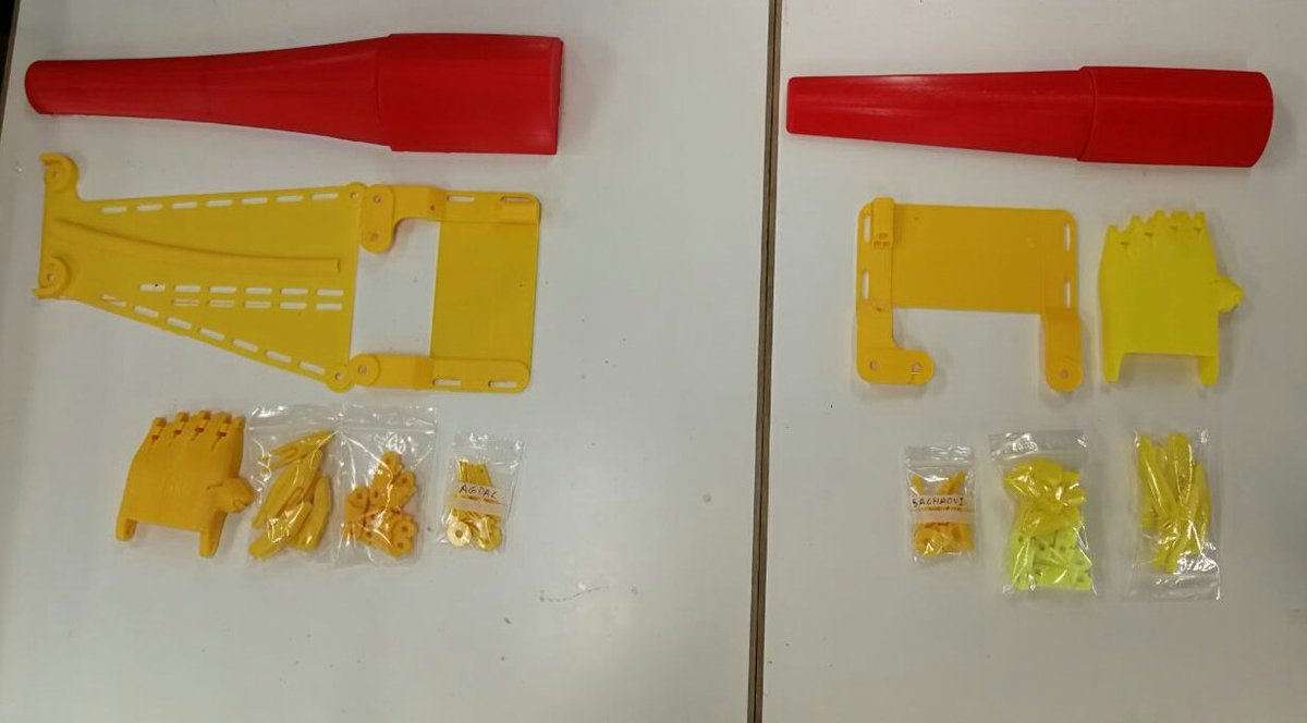 autofabricantes's tweet photo. Aunque contemos poco por aqui, seguimos avanzando en cada línea de trabajo :))
Por ejemplo, Prótesis mecánicas para el Rally Solidario en Marruecos y diseñando la nueva electrónica para la prótesis mioeléctrica. https://t.co/0XWs3boztY