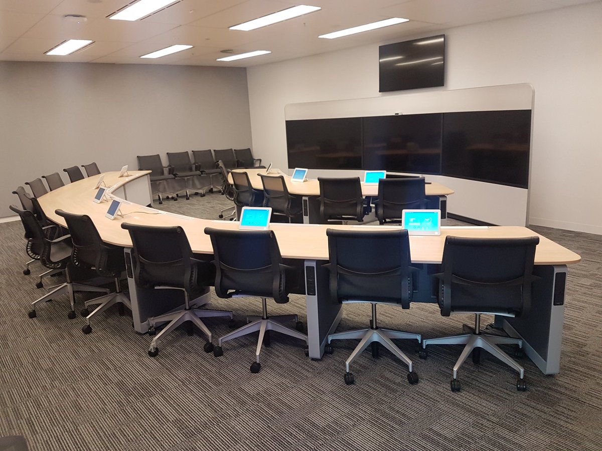 Welcome to the IX5200 at Cisco Sydney. Get immersive collaboration beyond the boardroom with this 6, or 18-seat system. #techtuesday #ix5200 #POVServices #CXCsydney