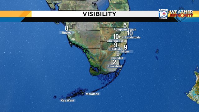 Please drive safe visibility is limited across SFLO. Watch local10 for more on the first day of Spring forecast! https://t.co/nAiAcAUHhS