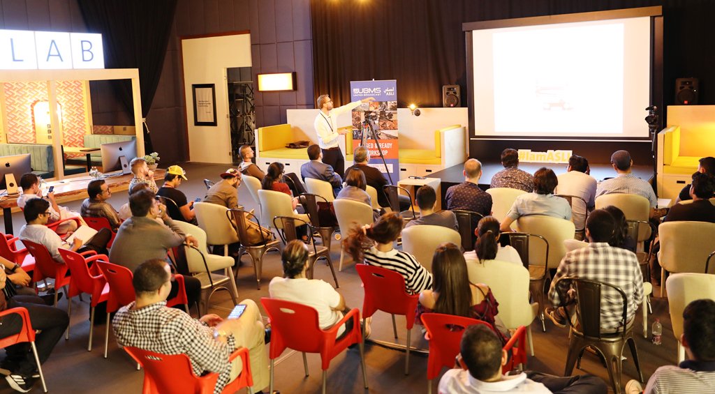 UBMSmktg's tweet photo. The enthusiastic Rigged and Ready workshop comes to an end at OSN Building, ASLI studio, Dubai Media City. Organized by UBMS &amp; @aslicontent  #camerasupport #ASLI #FILMMAKER #CINEMATOGRAPHER #dubai #UBMS https://t.co/niG5fVmi7D
