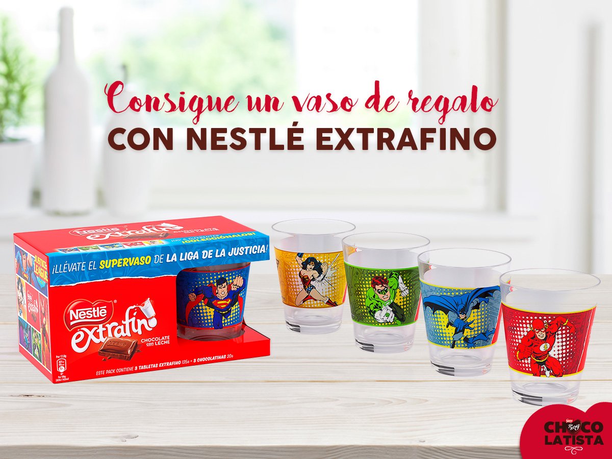 físico Mujer microondas Chocolates Nestlé on Twitter: "¡La Liga de la Justicia llega a tu casa! Con la compra de un pack de Nestlé Extrafino conseguirás gratis los vasos de Superman y su equipo. ¡Colecciónalos! físico Mujer microondas Chocolates Nestlé on Twitter: "¡La Liga de la Justicia llega a tu casa! Con la compra de un pack de Nestlé Extrafino conseguirás gratis los vasos de Superman y su equipo. ¡Colecciónalos!
