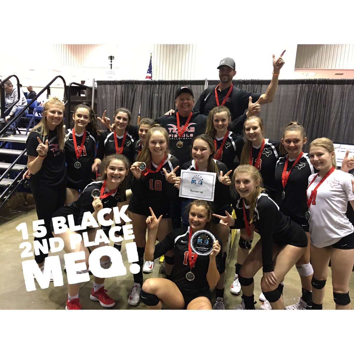 Congratulations! 15 Black -15 USA Division #Detroitbound! #GJNC2018!