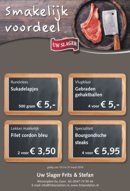 Deze week in de aanbieding fritsenstefan.nl
