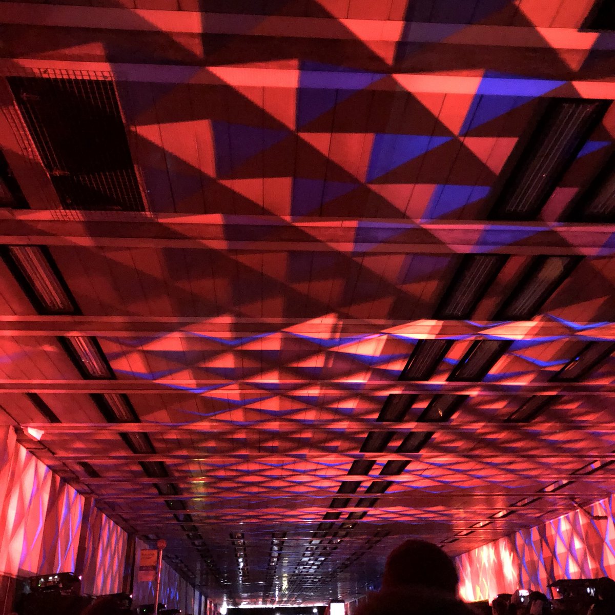 #tunnelvision <a href="/BarbicanCentre/">Barbican Centre</a> was a beautiful and innovative way of being public art to our city...