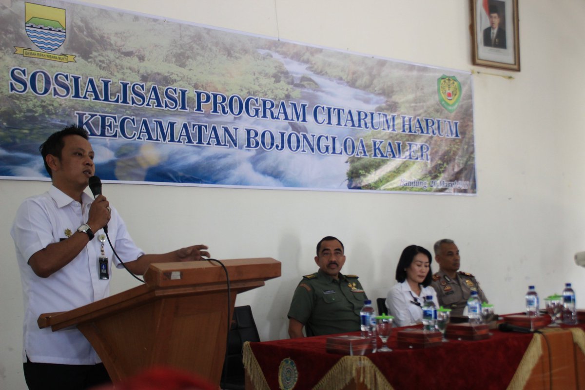 KecBojongloakal's tweet photo. Sosialisasi Program Citarum Harum Nara Sumber Dan Sektor 22 Kodam III Siliwangi, @ekataofik @willyudia @HumasBdg @tni_ad @Bandung_Dinkes @DP3APM_BDG @pdkebersihanbdg @kodam3siliwangi https://t.co/EtNEvK3AJ2