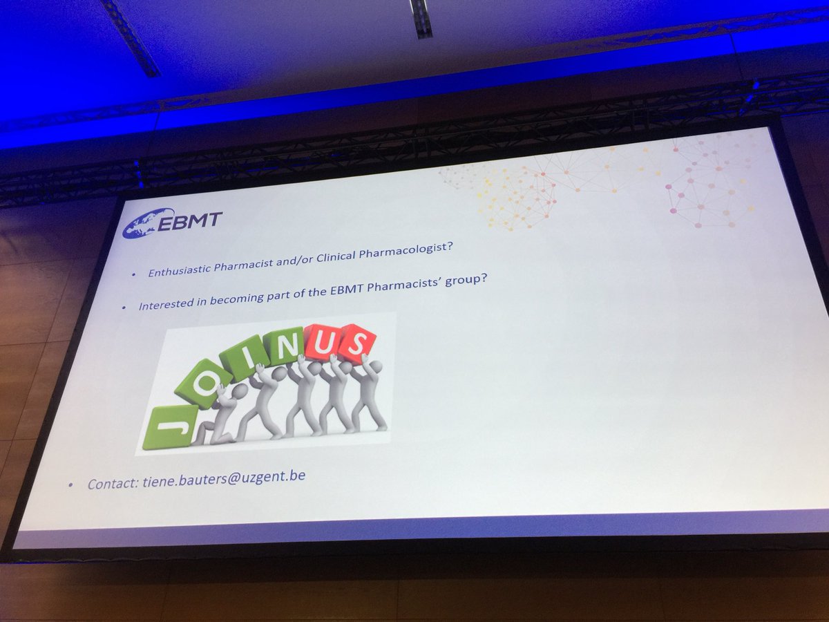 gedefo_sefh's tweet photo. Tiene Bauters explains the objectives and activities of the new Pharmacist Comittee in #EBMT, and the steering Comittee #EBMT18 https://t.co/ym9eRpAt6X