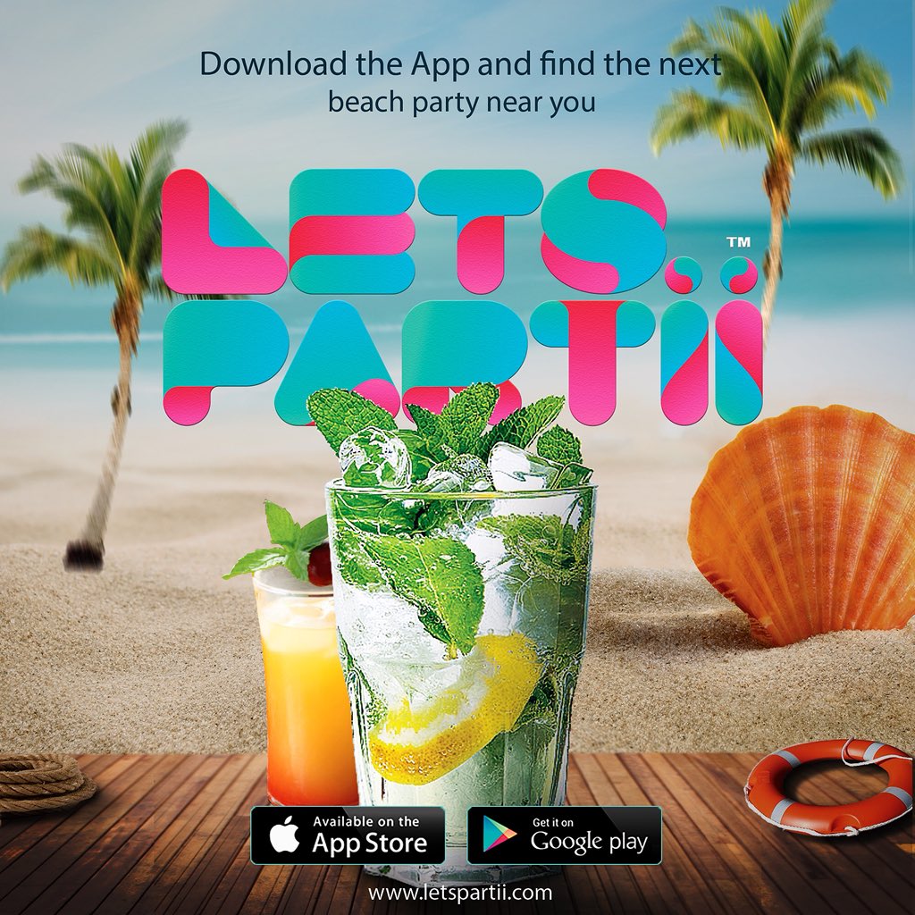 LetsPartiiTeam's tweet photo. Beach Party???
Download the LetsPartii App and find out where is the next biggest beach party near you 🍾
#letspartiiapp #LetsPartii https://t.co/soYkUmzUwW