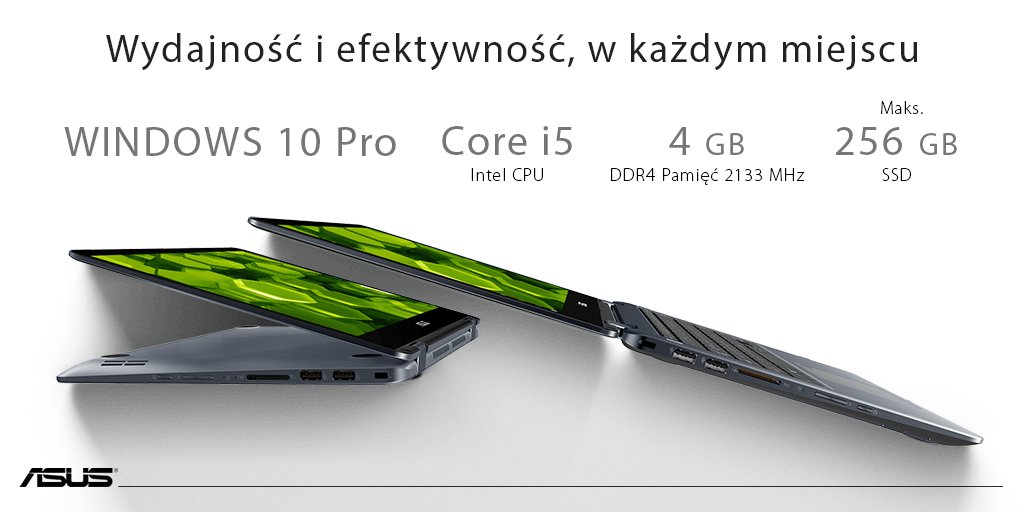 ASUS_PL's tweet photo. #ASUS #VivoBook #TP410 to nie tylko elegancki styl. To również komfort płynnej pracy. https://t.co/5FTVGmYZ91