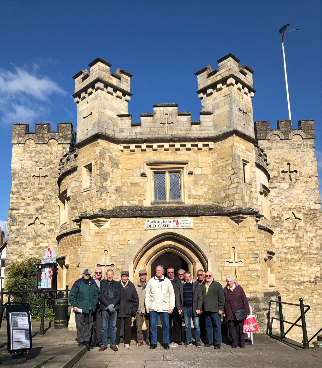 Men's Club had a great day out visiting Buckingham Old Gaol yesterday :-)