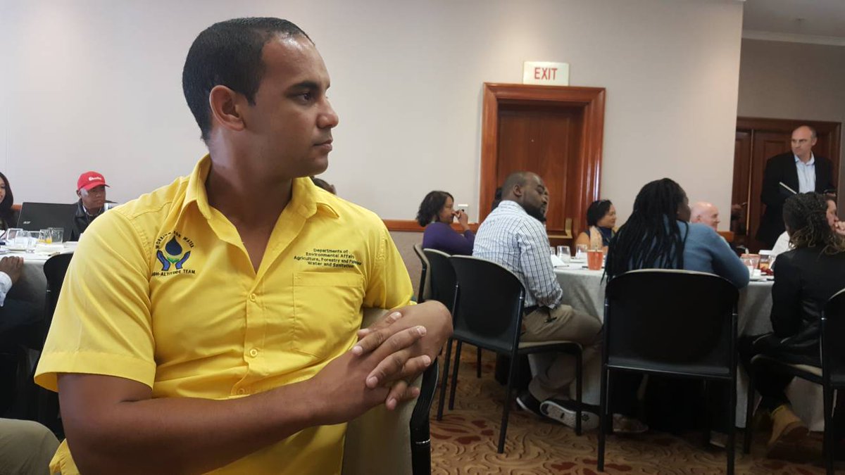 wo_fire's tweet photo. @environmentza WOF High Altitude Team Regional Manager - Wesley Leukes, joins business leaders & #SaveWaterAmbassadors in a round table discussion to #SaveWater
#EveryDropCounts #NationalWaterWeek @DWS_RSA
@missearth_sa
@OperationSA1 @TheCapeArgus @LanceTheWitten https://t.co/38Yw2wWk53