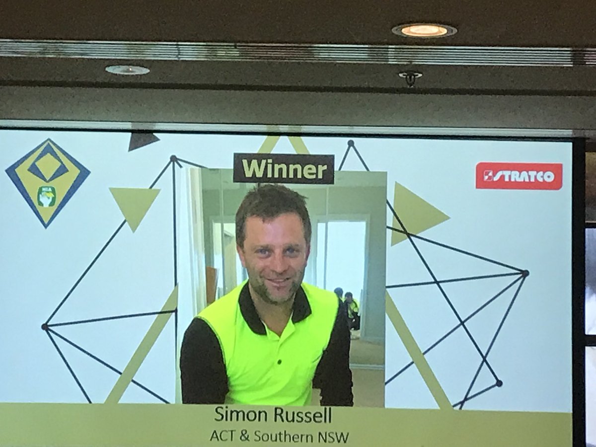 HIA_ACT's tweet photo. Canberra builder Simon Russell wins Australian HIA Apprentice of the Year https://t.co/C5MS3Rv11C