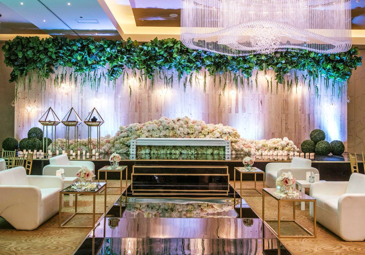 ayoonaljazeera's tweet photo. #AyoonAljazeeraEvents #Wedding #Kousha #Kosha #Bridekosha #GardenTheme #Tropical #Geometricshapes 🏵️😍💃👩‍❤️‍👨 https://t.co/Sxd2zpr4Fy