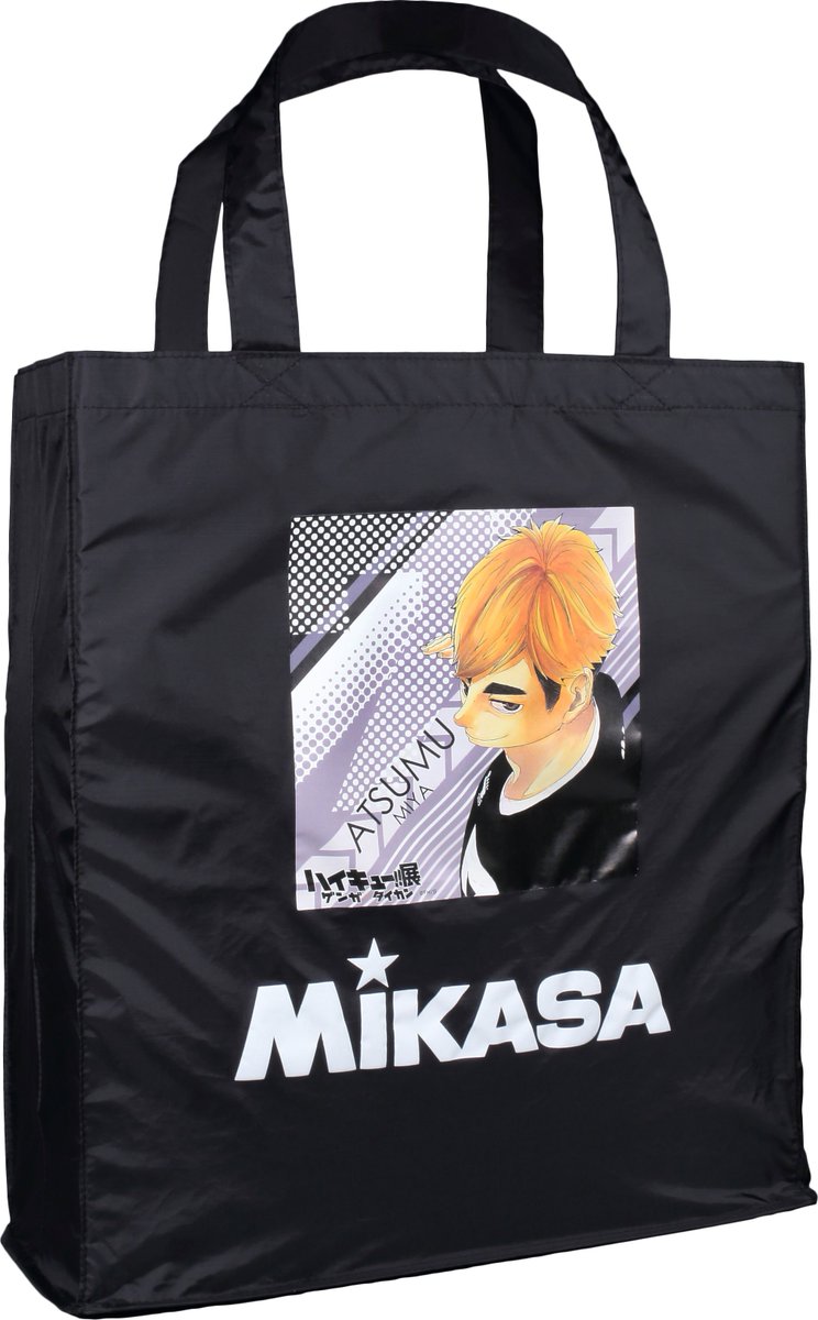 ハイキュー 展 商品情報 会場限定mikasaコラボナイロンバッグ 全10種 仙台で人気のmikasaのトートバックと ハイキュー のキャラクターがコラボ ここでしか買えないコラボトートは絶対欲しい ハイキュー展