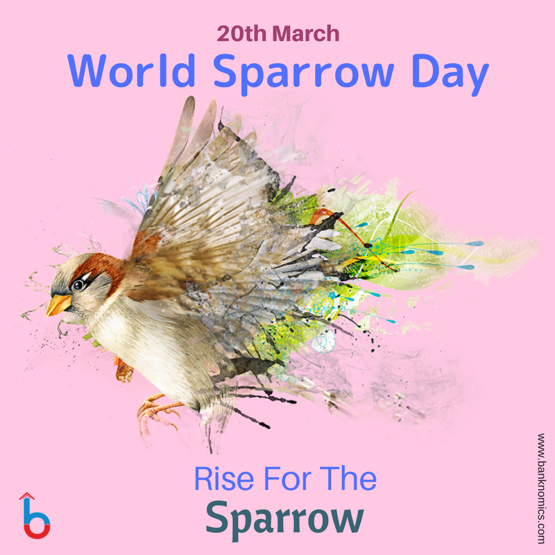 banknomics's tweet photo. Today is #WorldSparrowDay. House sparrow is one of earliest birds you can remember from your childhood. It is declining for many reasons ranging from destruction of its habitat to lack of insect food for young &amp; increasing microwave pollution from cell phone towers. @banknomics https://t.co/rzbOLfchEa
