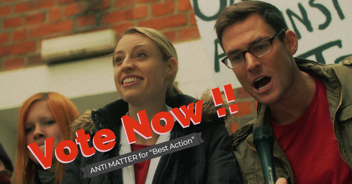 AntiMatterMovie's tweet photo. Vote for @AntiMatterMovie today as BEST ACTION — @NATFilmAwards 

https://t.co/2hbcX9xsrH >> takes 1 minute! https://t.co/883Gt3yYGQ