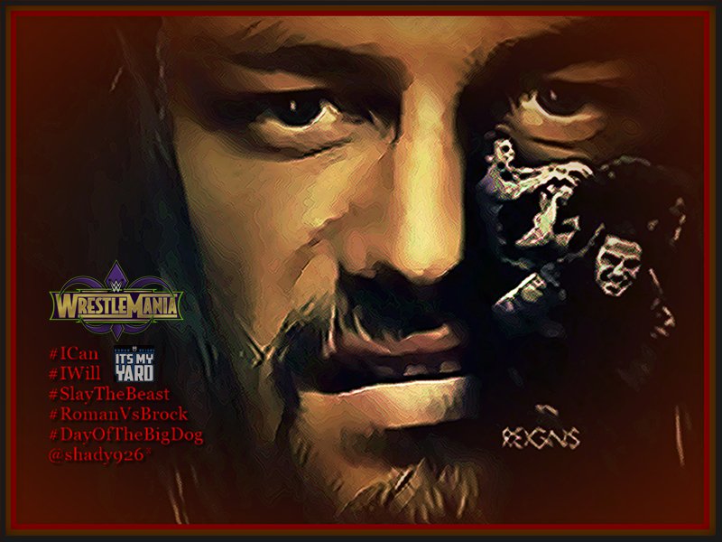 Shady926's tweet photo. #Roman it's time for you to head home...get some rest...regroup...make a plan...we have #2Raws before the #BigDay #YouHaveADateApril8th #IKnowTheBigDogWillBeReady #TheKeyIs #WillBrockBeReady #ManICantWait https://t.co/jN7AxNUKwJ