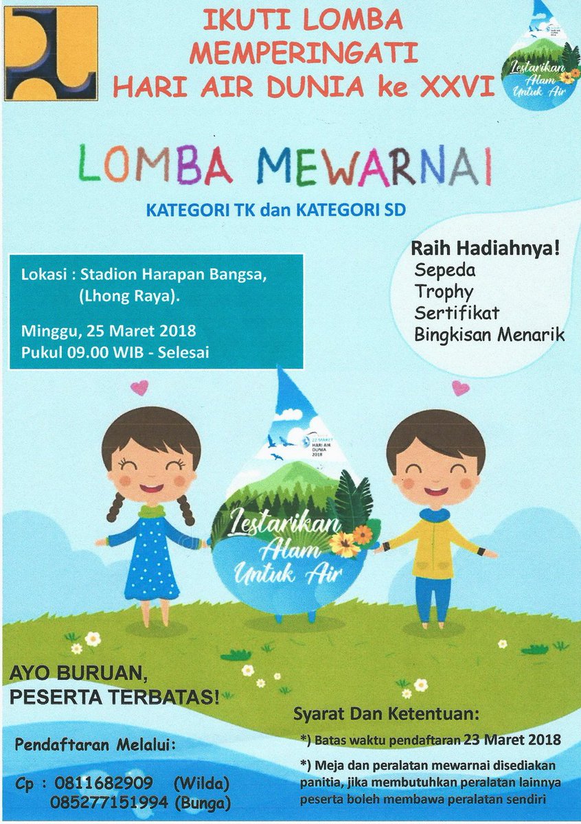 BWS Sumatera 1 в Twitter " infowarga Lomba mewarnai dalam