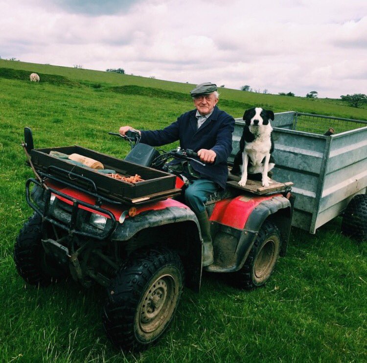 FarmersGuardian's tweet photo. Here's to inspirational 89-year-old Stanley Roberts who continues to farm every day come rain or shine. 

#Legend #FarmLife https://t.co/d0sbKPn7ra