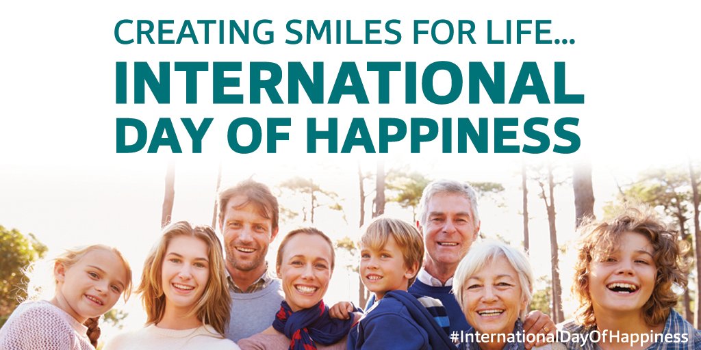 Happy International Day of Happiness from everyone at Team Swift - creating smiles for life since 1964 #InternationalDayOfHappiness