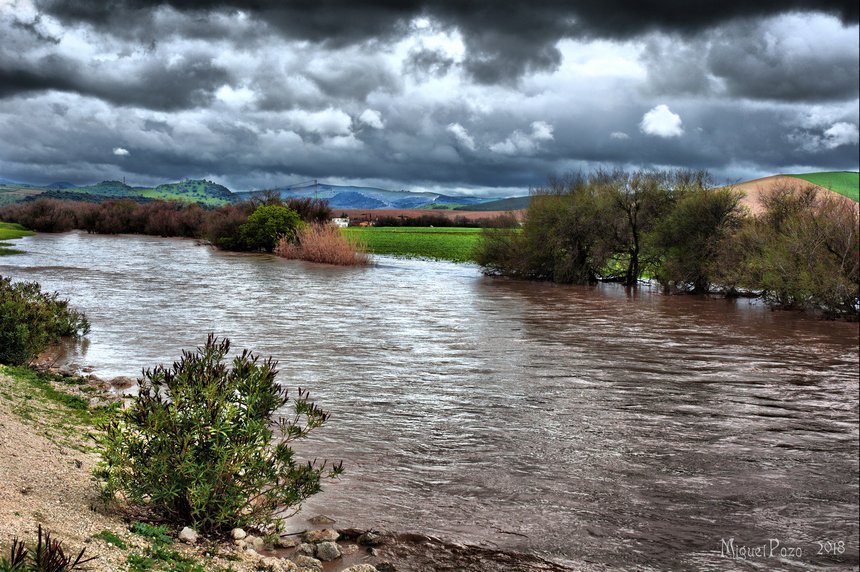 SalPorSevilla's tweet photo. Tras las últimas lluvias, así discurre el río #Corbones en #LaPuebladeCazalla #Sevilla vía @M_PozoGarzon #salporsevilla #ProvinciaSev https://t.co/UBhysRZl6t
