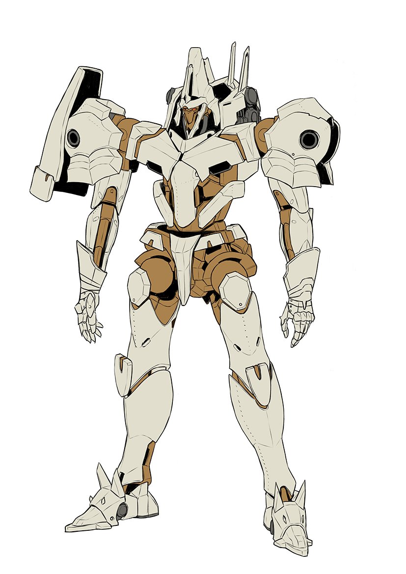 bing_chang's tweet photo. ワースブレイドの当時の企画書のスケッチが妙にエレガントで格好いい。
まだ操兵が操兵と呼ばれる前の時代、ヴァシュマールの原型となった前駆機体、プレ･ヴァシュマールみたいな感じでどうか。 https://t.co/OGwWhZxWqa