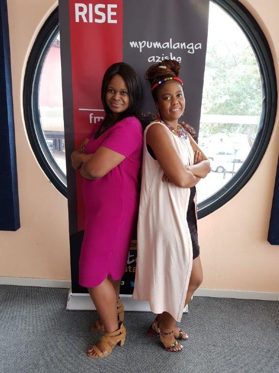 RISEfm943's tweet photo. Congrats to @Black_Nzinga &amp; @Zandee_FN RISE fm's proud 2 FINALISTS in this years #LibertyRadioAwards. Zingi also hosts #RISEfmIN60MINUTES - finalist in the News &amp; Actuality Show category! Kudos also to @TheDaveWalters for the professional magic behind the scenes #MpumalangaAzishe https://t.co/jdVTaK0IqT