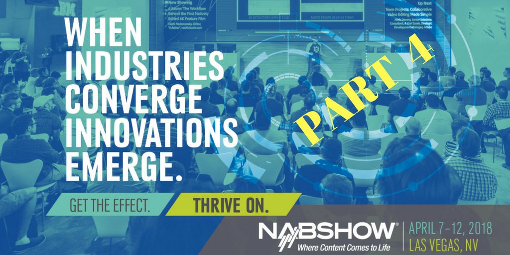 inbroadcast's tweet photo. #BroadcastArticle Part 4 of 6: NAB 2018 Preview.
Contributing Editor David Kirk takes a peek at the broadcast equipment featuring, and the likely themes emerging, @NABShow. FEATURING: @LeaderEurope @NewTekInc @OspreyVideo - https://t.co/t0gHZ9D5GC

#InBroadcast #NABShow https://t.co/frOskaqGIt