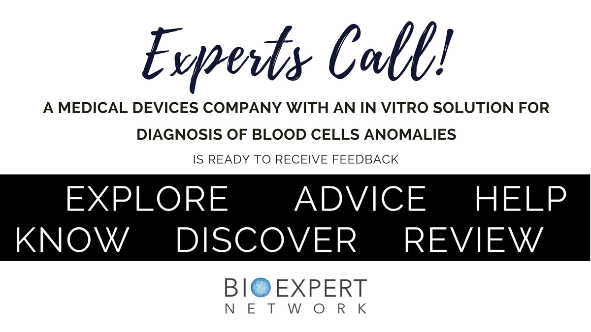 BioExpertNtwk's tweet photo. A #MedicalDevices company with an in vitro solution for #diagnosis of #bloodcells anomalies is waiting for your #Feedback here: https://t.co/04sOoPB7bb 
Help entrepreneurs to develop their business and receive free shares.
#Science #lifescience #expert #BioExpert #review #explore https://t.co/fcwP6O0o4G