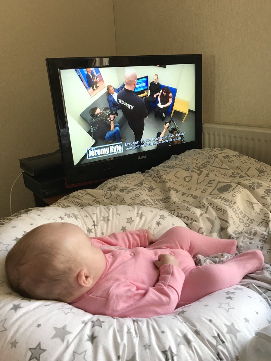 meganjroxburgh's tweet photo. My little lady loves watching @itvjeremykyle 👌💗 https://t.co/2ofLf8TgBx