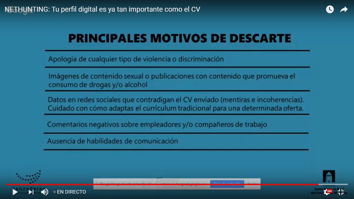 LanzaderAlcazar's tweet photo. Aportes positivos para mejorar nuestras posibilidades de empleo 

#LanzaderasNethunter #empleo @Lanzaderas_EES https://t.co/BriJA07rek