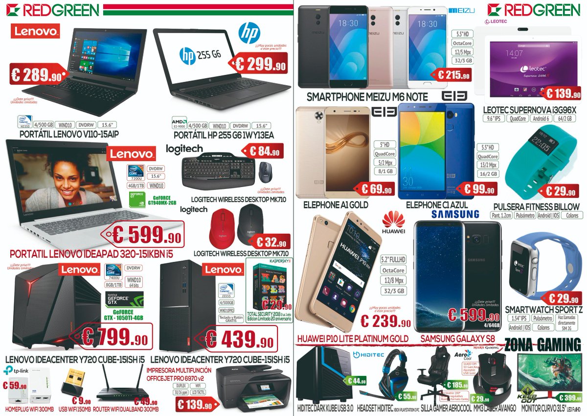 Redgreen_es's tweet photo. ¡Muy buenos días de #Martes ! El #diadelpadre puede ser cualquier día si lo que  quieres es hacer un buen regalo #Precios #ofertas #INFORMATICA https://t.co/UxmDKORkXh https://t.co/sVcKkOLuy3