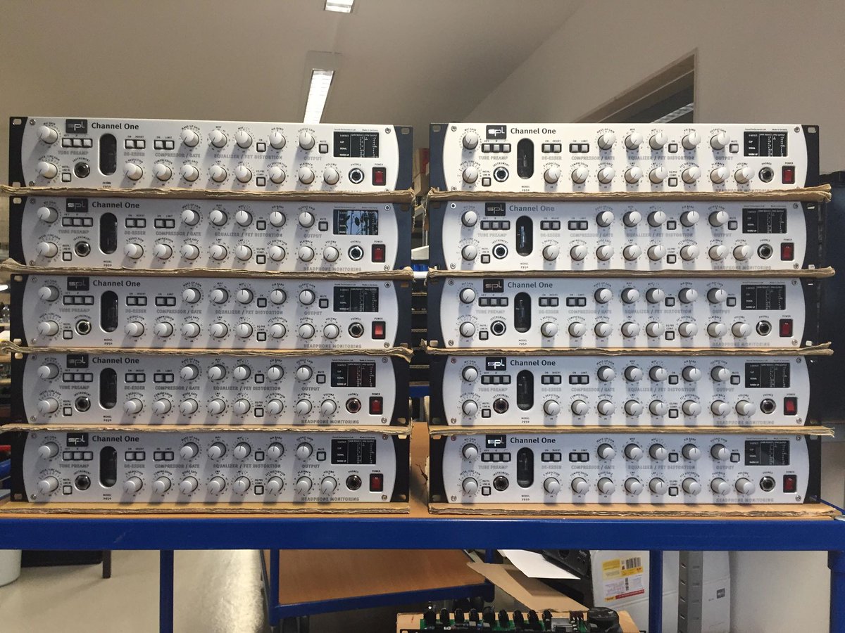 spltweets's tweet photo. Ten Channel One at our warehouse ready to be picked up ๐
Can you ever have enough recording channels? ๐
#splChannelOne #Recording #Channel #Channelstrip ๐ถ https://t.co/fvLtHcfqO6