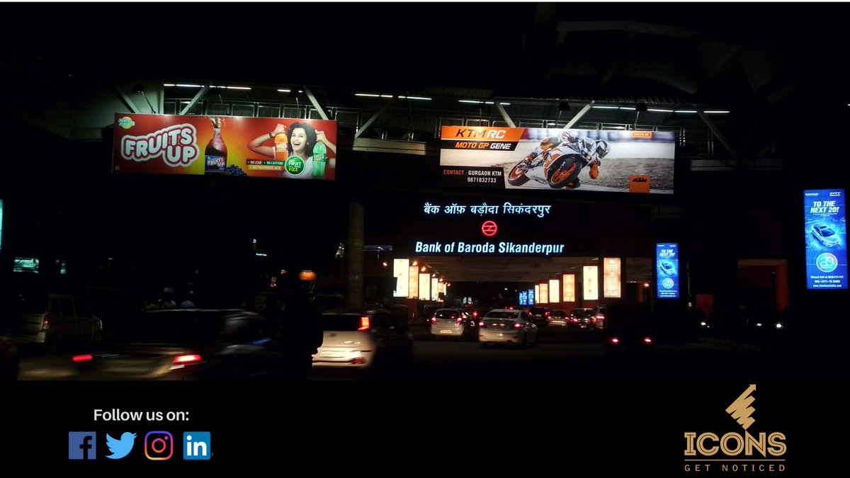 iconsgetnoticed's tweet photo. @ManpasandLtd @FruitsUpIndia & @KTMUSA Campaign at Bank of Baroda Sikanderpur Metro Station
Visit us: https://t.co/nWgJq67Ute
Contact us: 9311116699
#Manpasand #Fruitsup #Fruit #KTMIndia #MotoGPGene #KTMRC #OOH #ToGetNoticed #contactus #outdooradvertising #Gurugram #NCRDelhi https://t.co/azSMDCVMY1