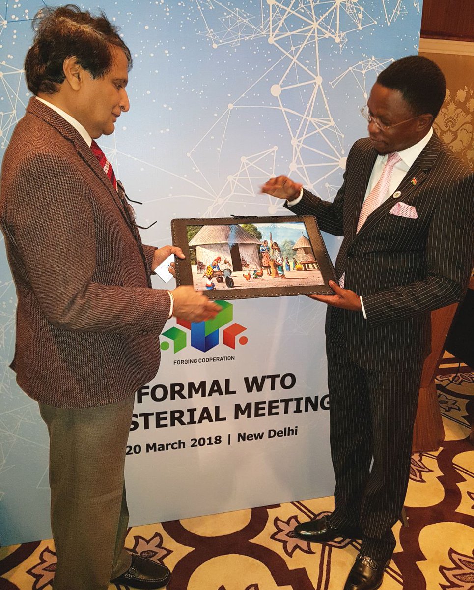 ForeignOfficeKE's tweet photo. The talks centred on the WTO process and Kenya-India bilateral cooperation in a wide range of areas, including export of Soda Ash &amp; Pulses from Kenya to India, establishment of a Foreign Trade Institute,acDirectorate of Anti-Dumping, &amp; the Kenya-India Joint Trade Committee. https://t.co/0VV32zx8q3
