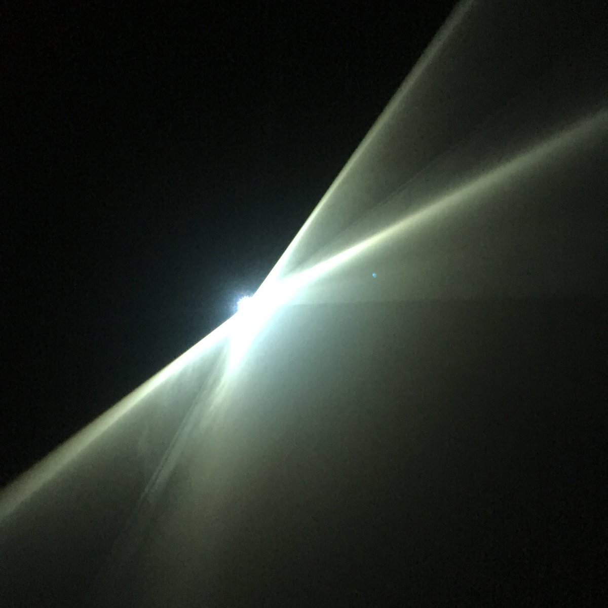 kateccreative's tweet image. Bit of a daft pose, but the Anthony McCall light installation at @HepworthGallery is flippin great. You need to go to experience it. #solidlight #THW