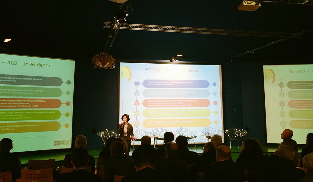 #cultura e #Turismo nel #topofmind del brand #Italia <a href="/CrisBergonzo/">Cristina Bergonzo</a> presenta i #flussi turistici dell’ultimo decennio in #piemonte per gli #statigeneralidelturismo #museodeicampionissimi