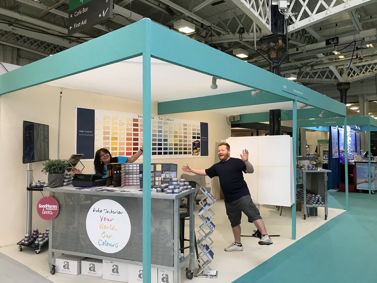 avko_interior's tweet photo. Wooo! Day 4 at @ideal_home_show ready for a great day ahead 👍🏼 #AvkoInterior https://t.co/fxkOM7LlA7
