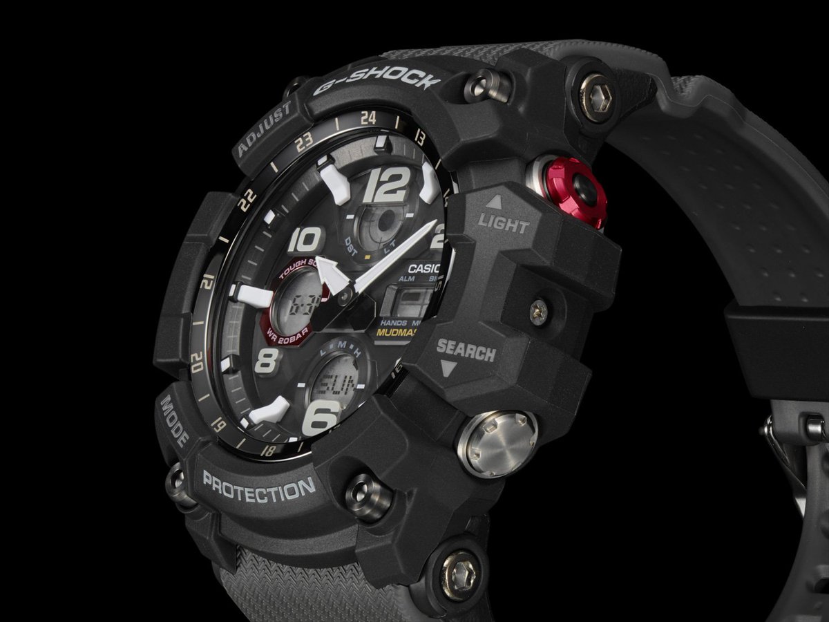javyscasio's tweet photo. #MUDMASTER the watch that is designed and engineered for wear and use by  those whose work takes them into areas scattered with rubble, dirt, &amp; debris, is proud to announce new models that pack solar powered operation into dirt and mud resistant configurations. #G_SHOCK #GSG100 https://t.co/L5dGIwvJN3