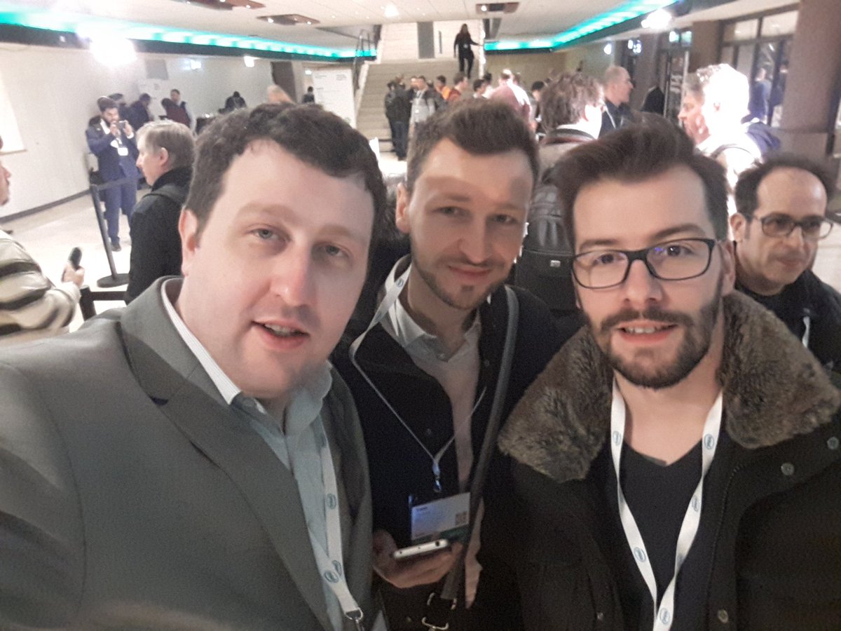 vBogdan_'s tweet photo. Team @SPIEICSFRANCE ready at the #HPETSS! @YannThevenet &amp; Guillaume Hochain https://t.co/q9VBegUsKv