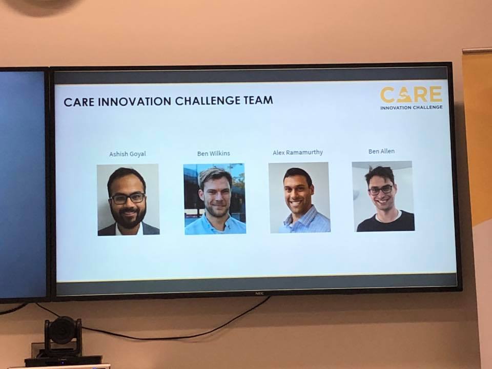 AlexRamamurthy's tweet image. Very proud of what my founders and I have achieved with the @CareInnovChalle . 6 teams through to the Final yesterday at the Department of Health and Social Care. Hassan's @TumbleAlert took the top prize!