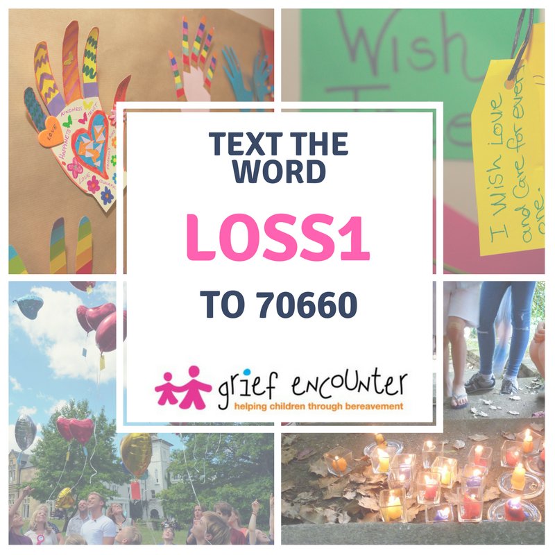 griefencounter's tweet photo. Thank you to the 100s of people who contacted us since @MartinSLewis spoke so openly on @bbc5live. Raising awareness is crucial to help others in need. You can help us continue to support vulnerable children by texting LOSS to 70660 to donate £5 #makeadifference #charitytuesday https://t.co/5VNbyMnbIF