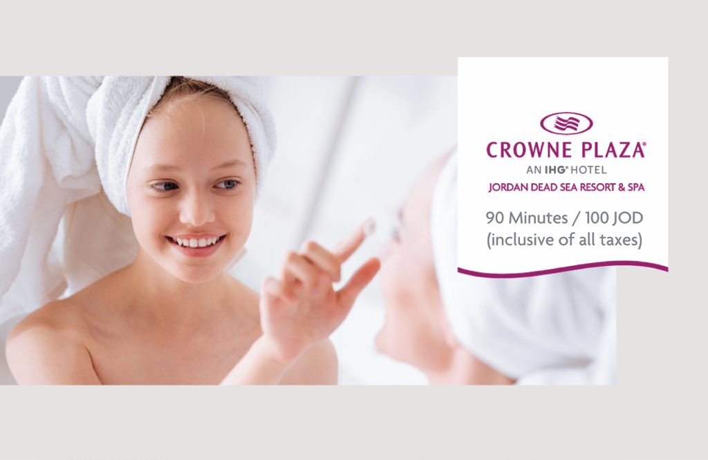 CPDeadSea's tweet photo. Mother’s day is almost there.. so treat your mother to much-needed pampering 

Leaving your mum released and energized with a 90 min spa package only for 100 JDs (all inclusive) 

Book her gift now and make her feel special today (05)3494000/1 

#cpdeadsea #MothersDay2018 https://t.co/Ozem6UIMbA