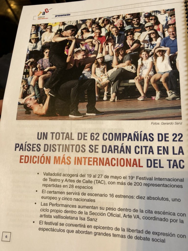 centrobuendia's tweet image. Un año más el #palaciodeSantaCruz de la @UVa_es se convierte en uno de los espacios del @tacVLL, hoy se presenta la programación @infoVLL @AyuntamientoVLL. Nos encanta poder colaborar con uno de los festivales más importantes de la ciudad