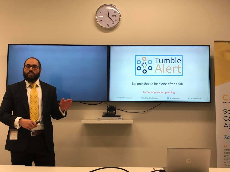 AlexRamamurthy's tweet image. Very proud of what my founders and I have achieved with the @CareInnovChalle . 6 teams through to the Final yesterday at the Department of Health and Social Care. Hassan's @TumbleAlert took the top prize!