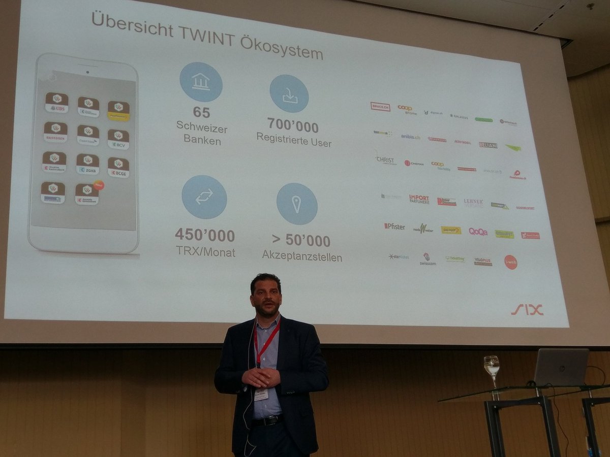 <a href="/bruno_bonello/">Bruno Bonello</a> <a href="/sixgroup/">SIX</a> erläutert #ePayment #mobile #payment #Lösung  #twint #Kundentagung @iweb_ch 
#eGov #eGovernment #Digitalisierung