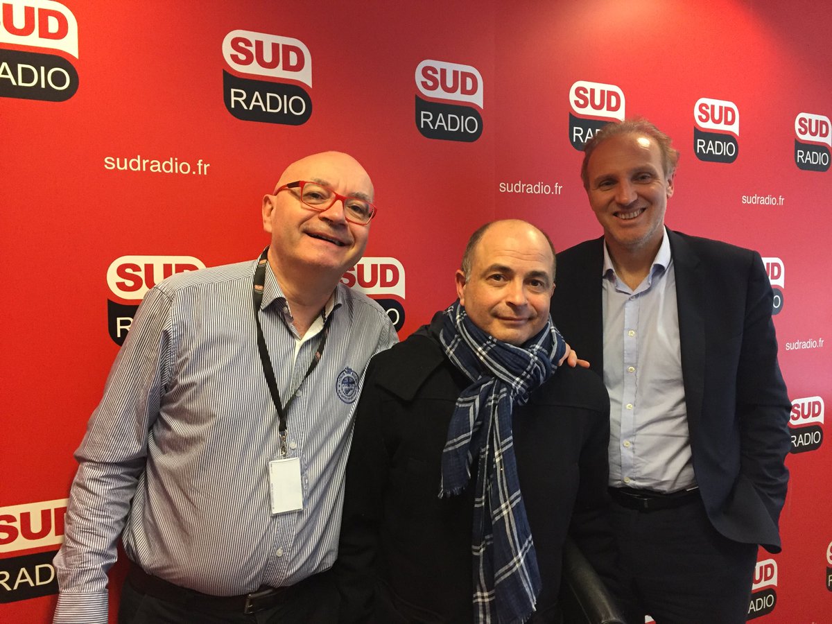 PhDavidMtb's tweet photo. Merci @JeromeLaverny de votre venue @PatrickRogerE @SudRadio #SeulContreTous https://t.co/09WcK4mJqc