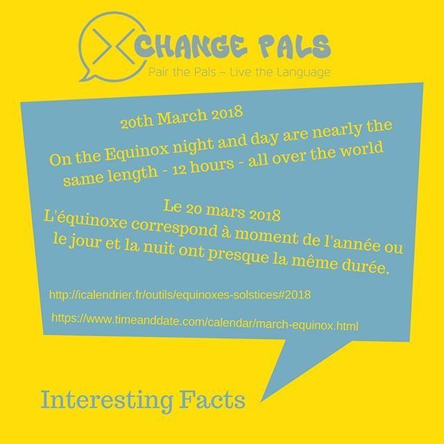 xchangepals's tweet image. Did you know..? #xchangepals #penpals #learnfrench #learnenglish  #alpesmaritimes #suffolk #buckinghamshire ift.tt/2ID25O7